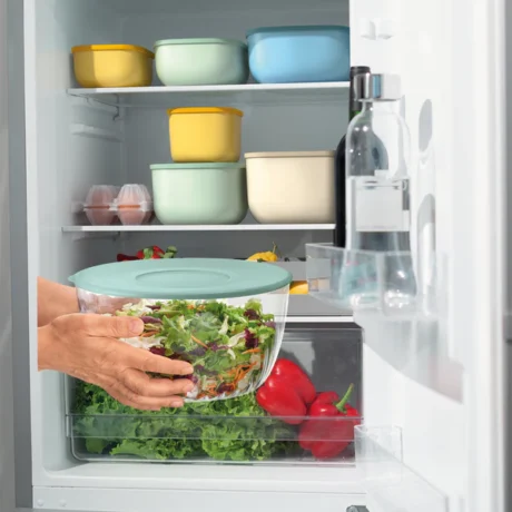 ESSOREUSE A SALADE AVEC COUVERCLE D. 26 cm - GUZZINI - VERT – Image 5