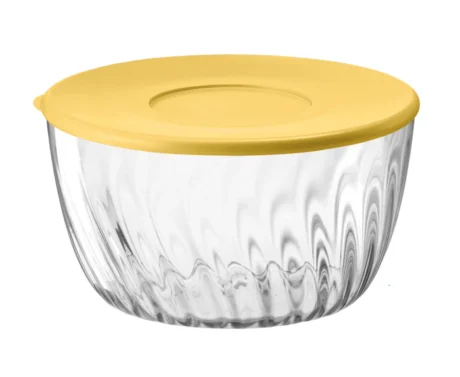 ESSOREUSE A SALADEAVEC COUVERCLE D. 26 cm - GUZZINI - JAUNE – Image 3