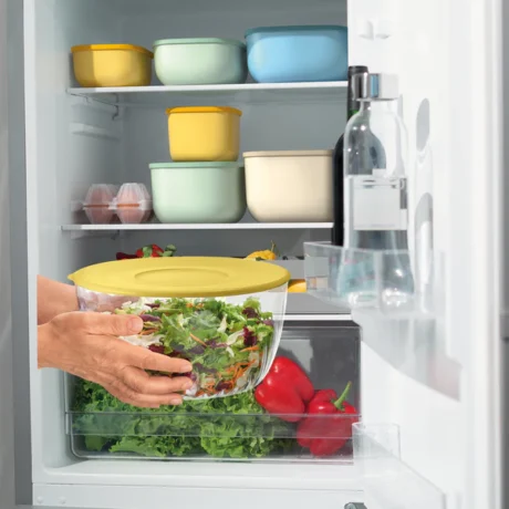ESSOREUSE A SALADEAVEC COUVERCLE D. 26 cm - GUZZINI - JAUNE – Image 5