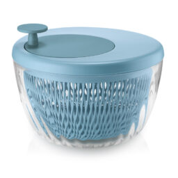 ESSOREUSE À SALADE AVEC COUVERCLE Ø 26 cm - GUZZINI - BLEU MAT