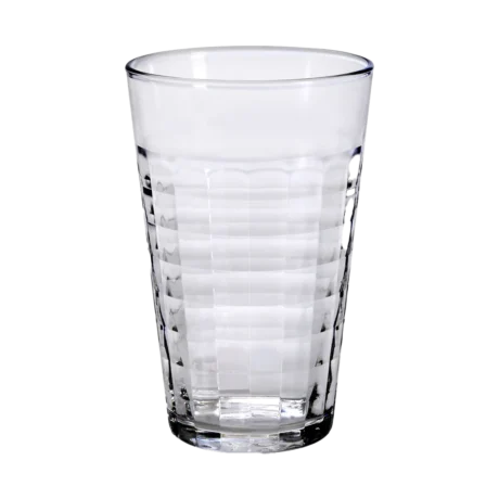 DURALEX - BOITE 6 GOBELETS HAUT PRISME 33 cl - TRANSPARENT
