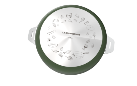 LA MERVEILLEUSE - POELE INOX 24 cm - FOUGERE – Image 4