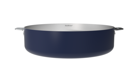 LA MERVEILLEUSE - SAUTEUSE INOX 28 cm - MYRTILLE – Image 3