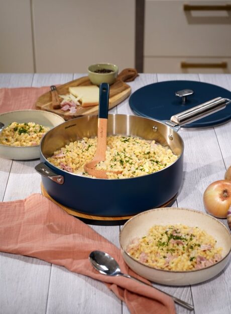 LA MERVEILLEUSE - SAUTEUSE INOX 28 cm - MYRTILLE – Image 9