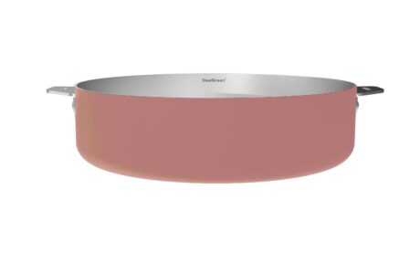 LA MERVEILLEUSE - SAUTEUSE INOX 28 cm - GUIMAUVE – Image 4