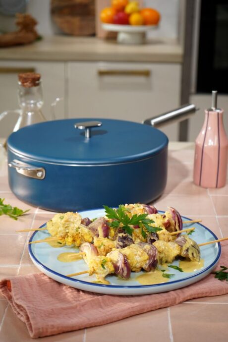 LA MERVEILLEUSE - SAUTEUSE INOX 28 cm - MYRTILLE – Image 7
