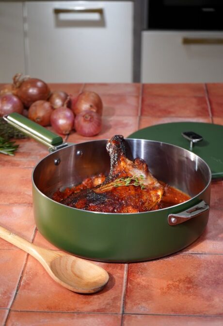 LA MERVEILLEUSE - SAUTEUSE INOX 28 cm - FOUGERE – Image 7