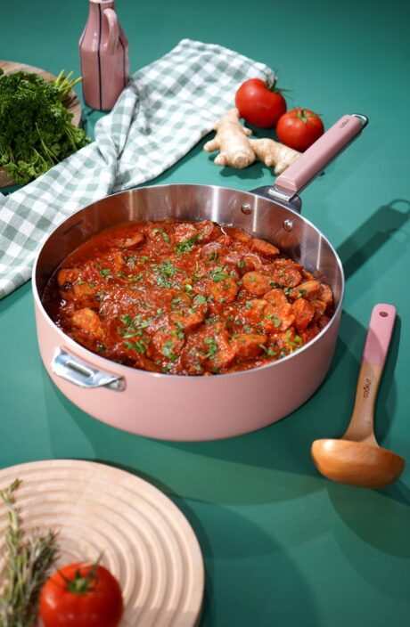 LA MERVEILLEUSE - SAUTEUSE INOX 28 cm - GUIMAUVE – Image 8