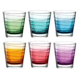 COFFRET 6 VERRES ASSORTIS VARIO - LEONARDO