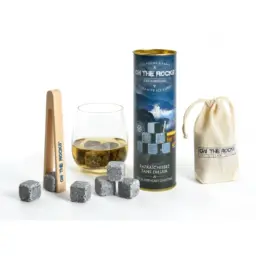 COFFRET CADEAU BLEU DE BRETAGNE - 6 GLAÇONS GRANIT & PINCE