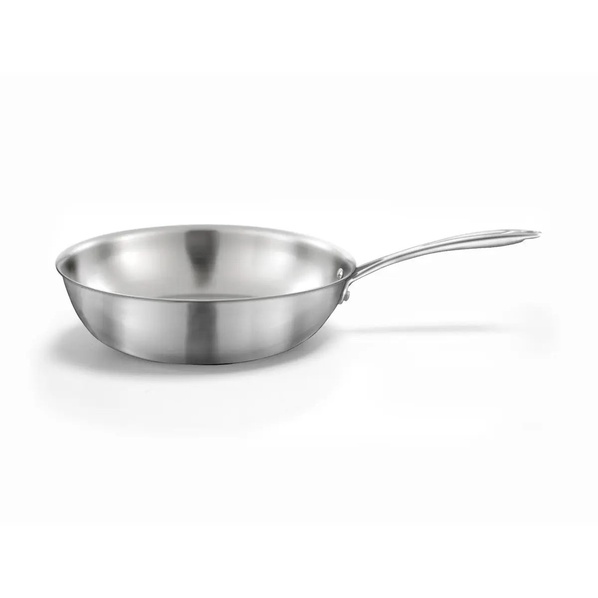 GOURMET - WOK INOX 28 cm - FABRICATION FRANCAISE