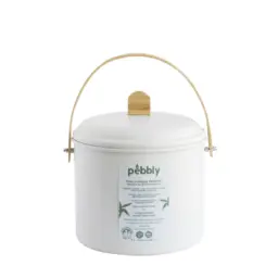 SEAU A COMPOST D'INTERIEUR EN ACIER 7 Litres