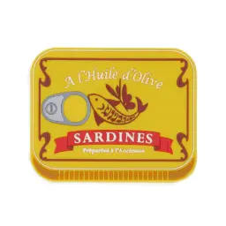 CONSERVERIE - DESSOUS DE PLAT - SARDINES