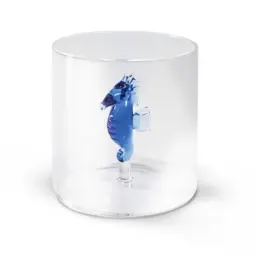GOBELET EN VERRE BOROSILICATE 25 cl - HIPPOCAMPE