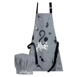 TABLIER & TOQUE ENFANT - CHAT